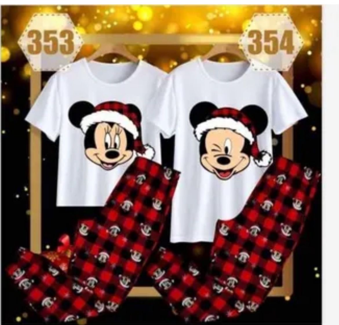 PIJAMA NAVIDAD MINNIE